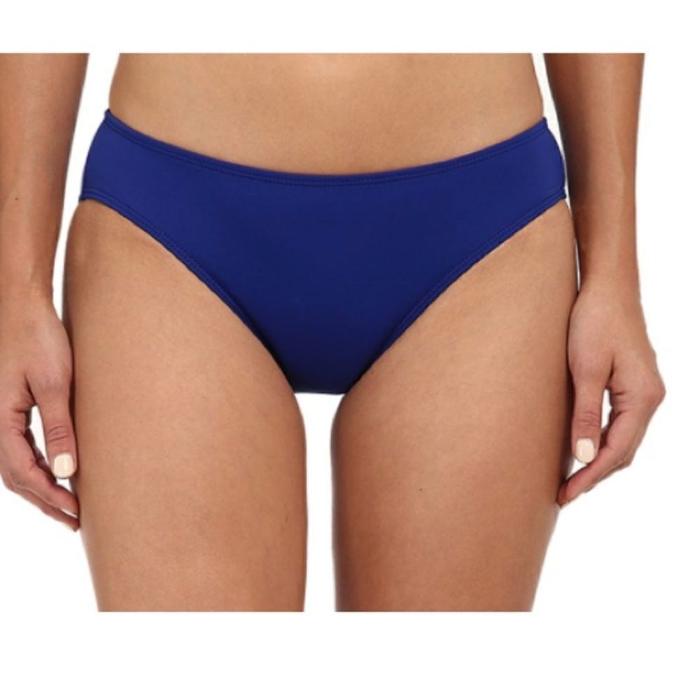 Lauren Ralph Lauren Women's Laguna Solids Hipster Logo Plate Swimsuit Bottom 6
